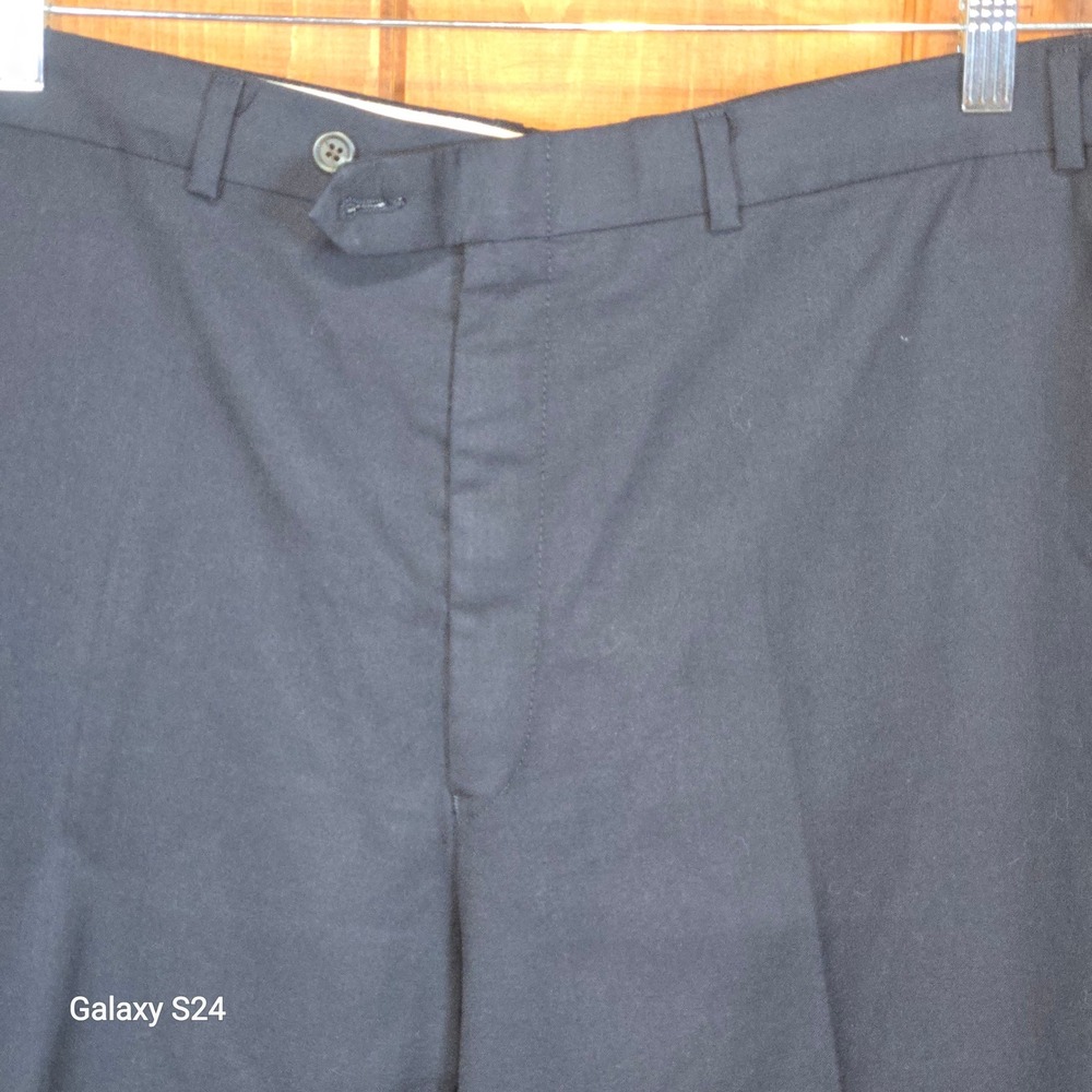 Lauren Ralph Lauren Men's Classic Fit Wool Dress Pants Black 38W x 30L